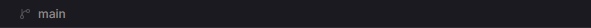 Git status in the Git dock header